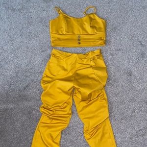 CPR whole yellow outfit set